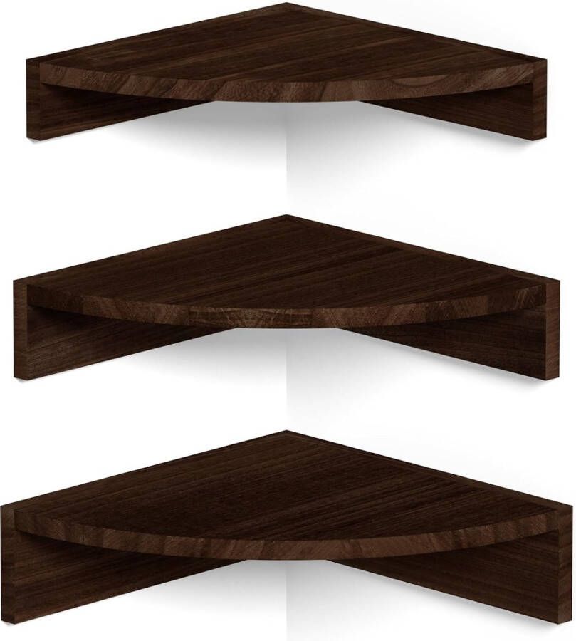 Houten keukenrek hangend zwevend rek 3 planken rek om op te hangen voor woonkamer slaapkamer keuken kantoor. Houten keukenrek hangend zwevend rek 3 planken rek om op te hangen voor woonkamer slaapkamer keuken kantoor