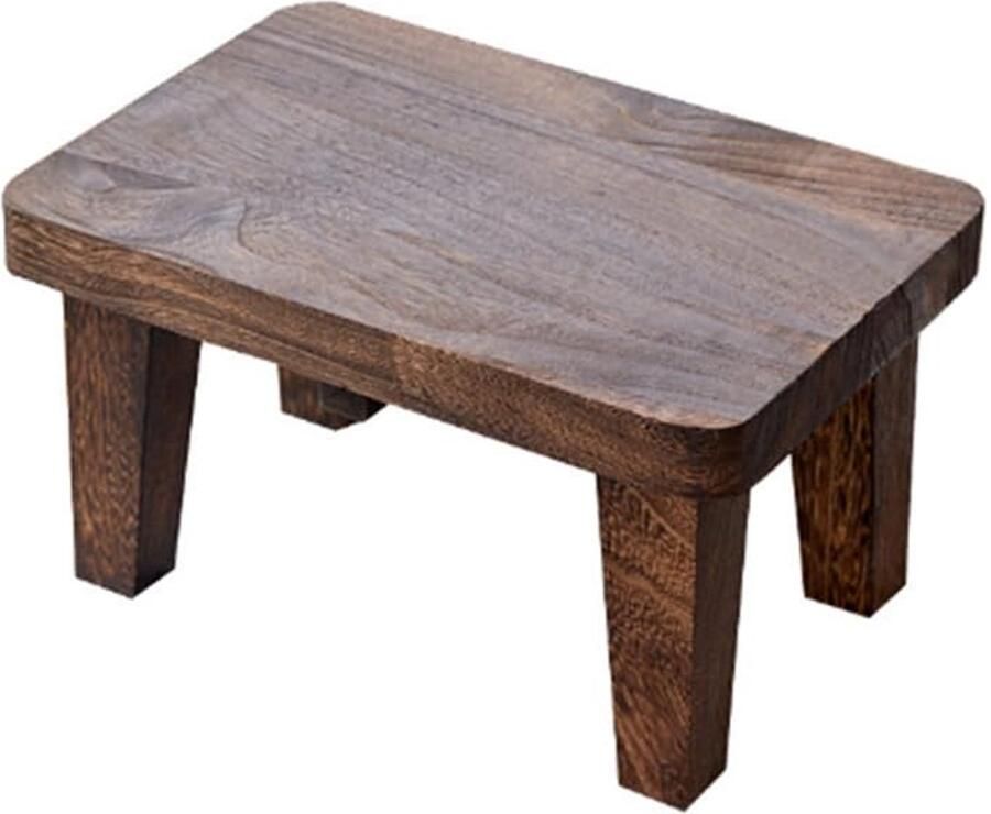 Houten Kruk Multifunctioneel Antislip 1 stuk Massief Hout