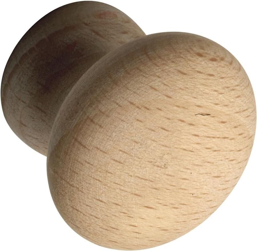 Houten Meubelknop Hemera Ø 45mm Geschikt voor Kasten 1 Stuk Beuken Ruw