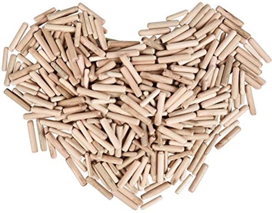 Houten meubelpluggen set 500 stuks M6 M8 M10 beukenhout ideaal voor meubelbouw