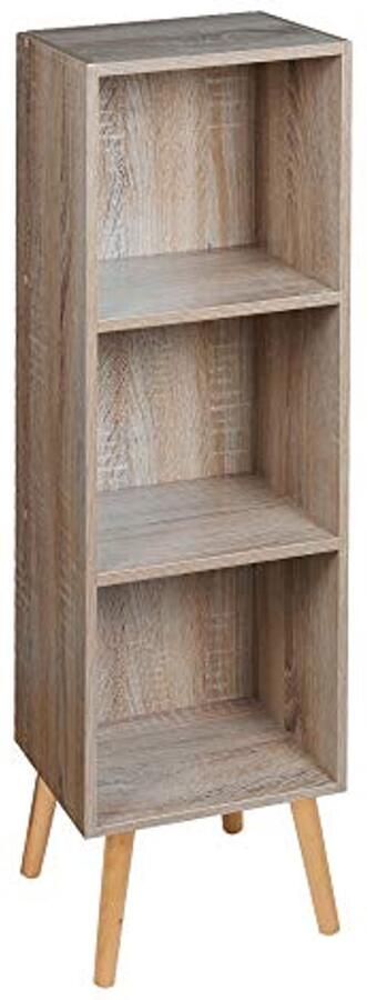 Houten Opslag 3 Tier Boekenkast Scandinavische Stijl