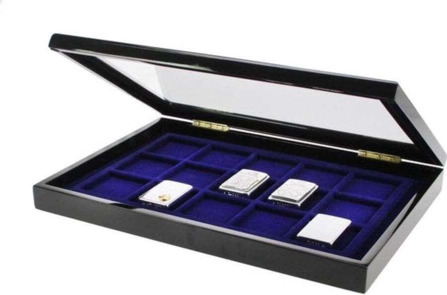 Houten Verlichte Vitrine Duurzaam Display Stijlvol Ontwerp Voor Aanstekers