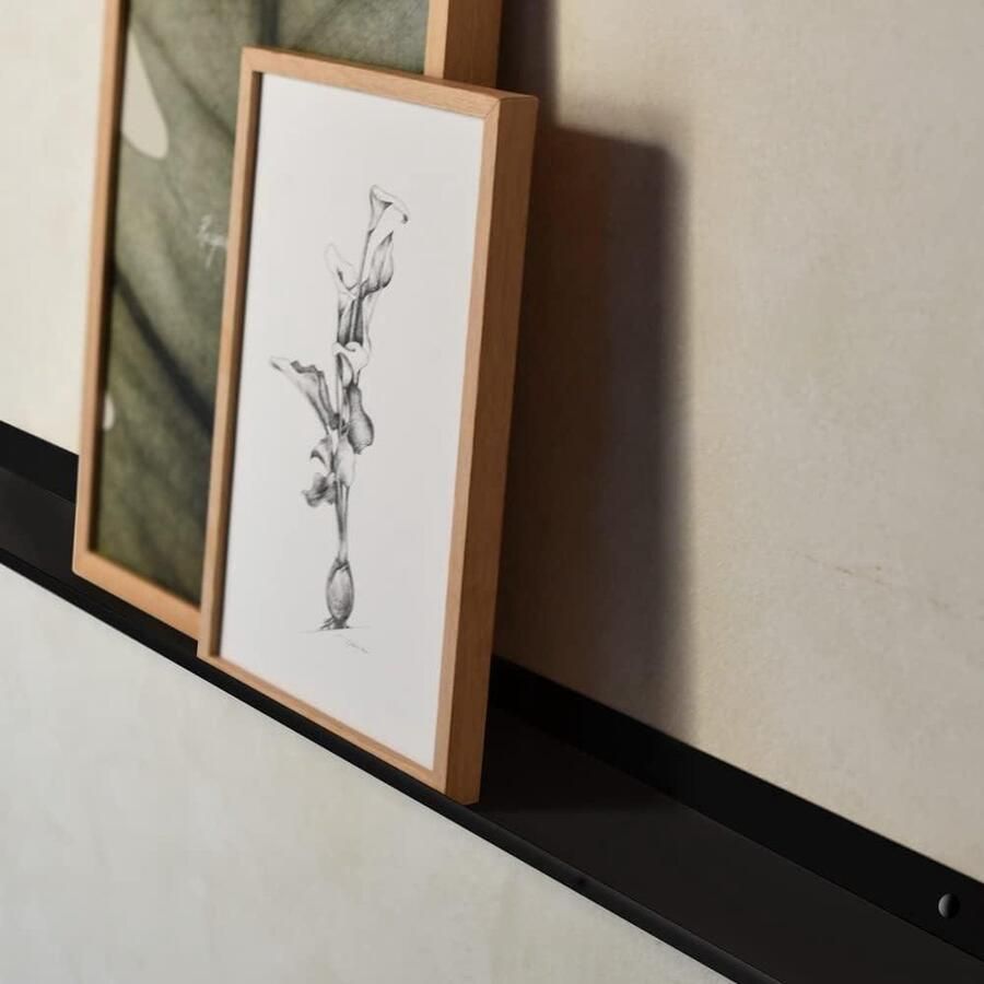 Houten wandrek rond woonkamer decoratie modern eiken planten wandhouder zwevend rek klein voordeelset van 3 planken voor de muur voor een bloempot of een vaas mooie wanddecoratie