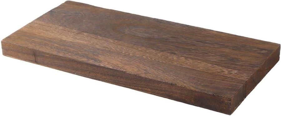 Houten zwevend wandrek voor wandmontage slaapkamer en woonkamer bureauopslag 30 x 14 x 2 cm