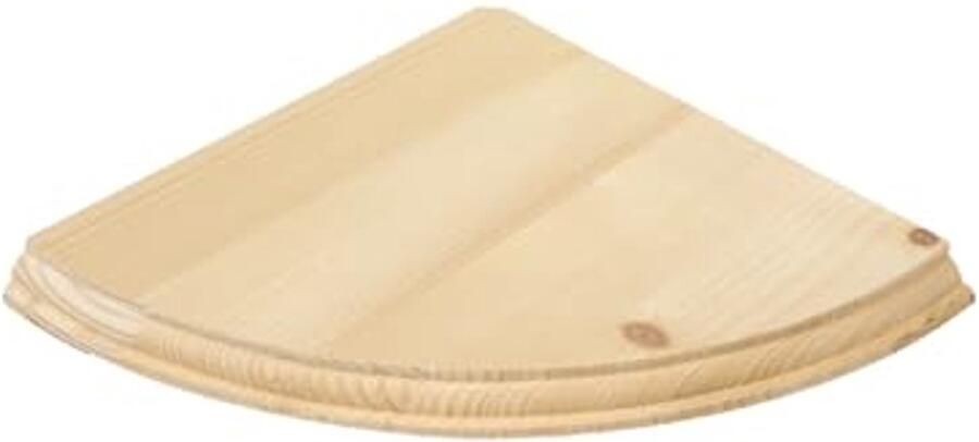 Houten Zwevende Hoekplanken Eenvoudig te Monteren Wandplank (19 cm x 19 cm)