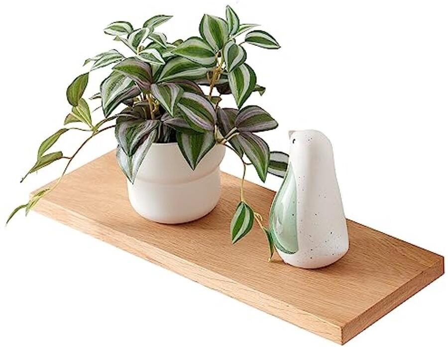 Houten Zwevende Planken 40cm Wandplank voor Woonkamer Badkamer Slaapkamer en Keuken