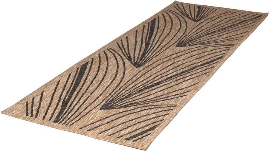 Human Comfort Luxe Outdoor Carpet Carros Brown Pp 80 x 230 cm