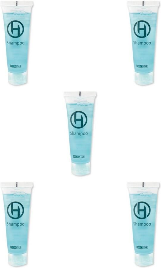 Hygostar Shampoo Mini – Shampoo – 30 ml Tube – Per 5 stuks – Reis- & Hotelverpakking