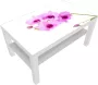 Designglas Salontafel Glas Bijzettafel Woonkamer Koffietafel Ikea Lack Onderstel Fotoprint 90x55cm - Thumbnail 4
