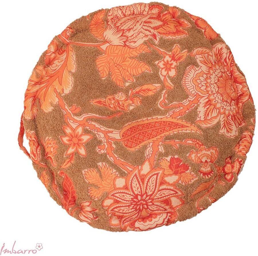 Imbarro Home & Fashion Kussen Fara Yoga poef en meditatie kussen uit de collectie Vintage Village