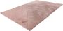 Impulse vloerkleed hoogpolig fluffy superzacht 3D effect tapijt kleed 120x170 poeder roze - Thumbnail 2