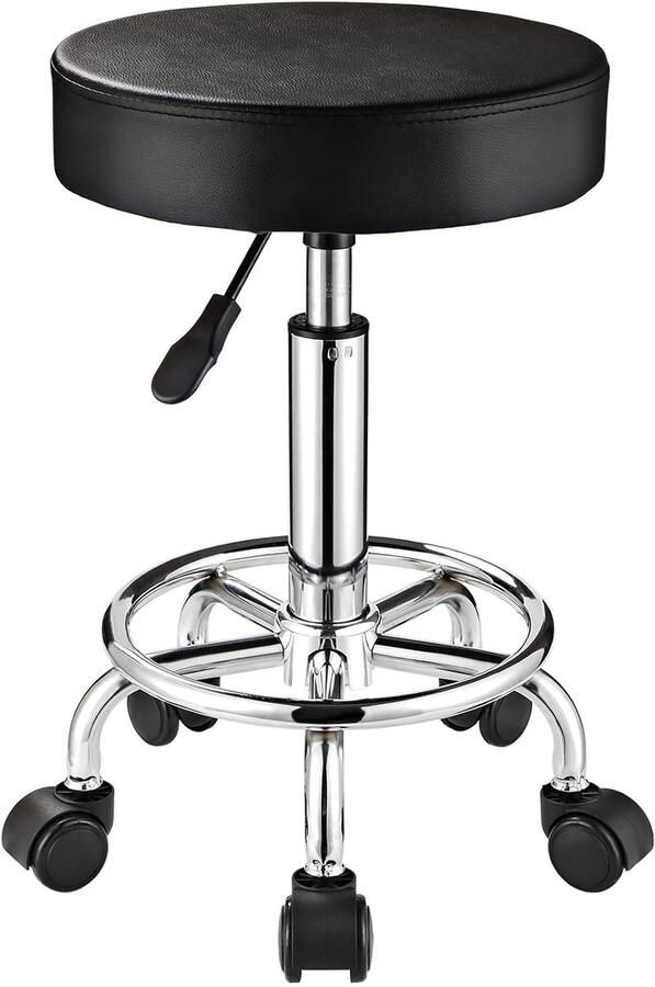 In hoogte verstelbare kruk draaibaar 1 stuk