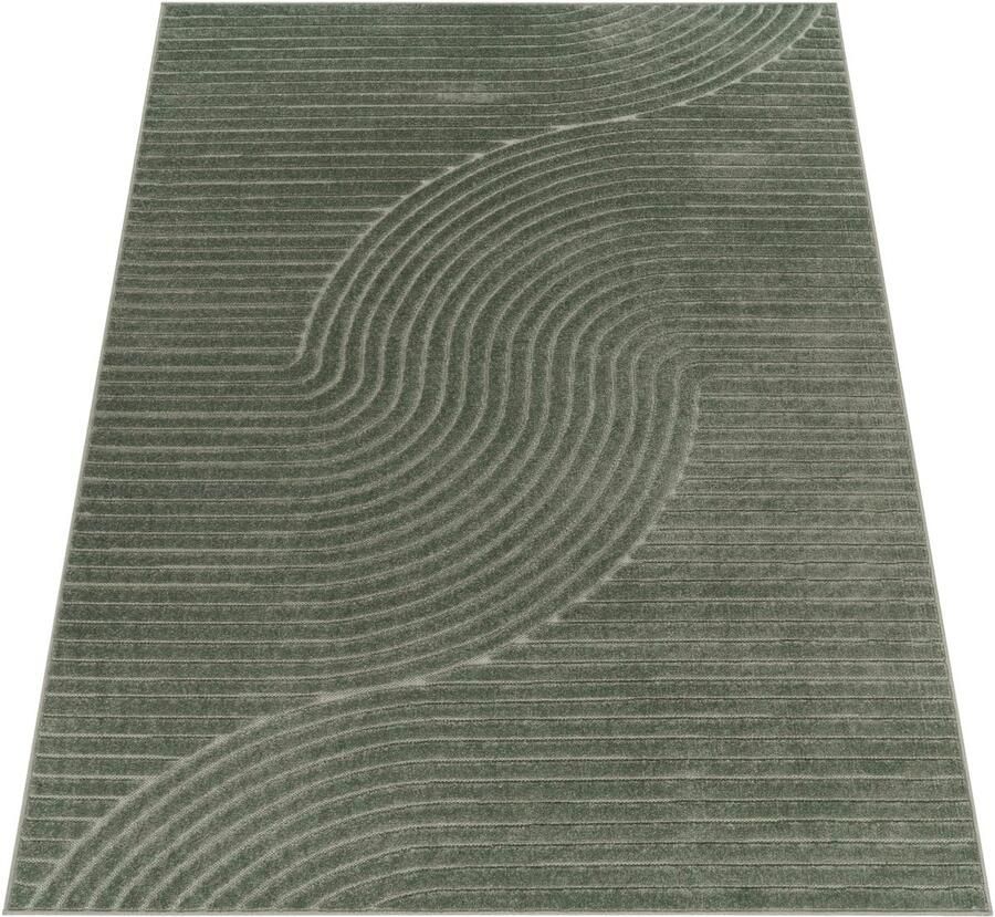 Indoor & Outdoor Rug – Stylish – Durable Polypropylene – 3D Textured Patterns