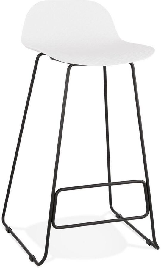 Industriële Barkruk Designkruk Comfortabele Polypropyleen Zitting Moderne Uitstraling