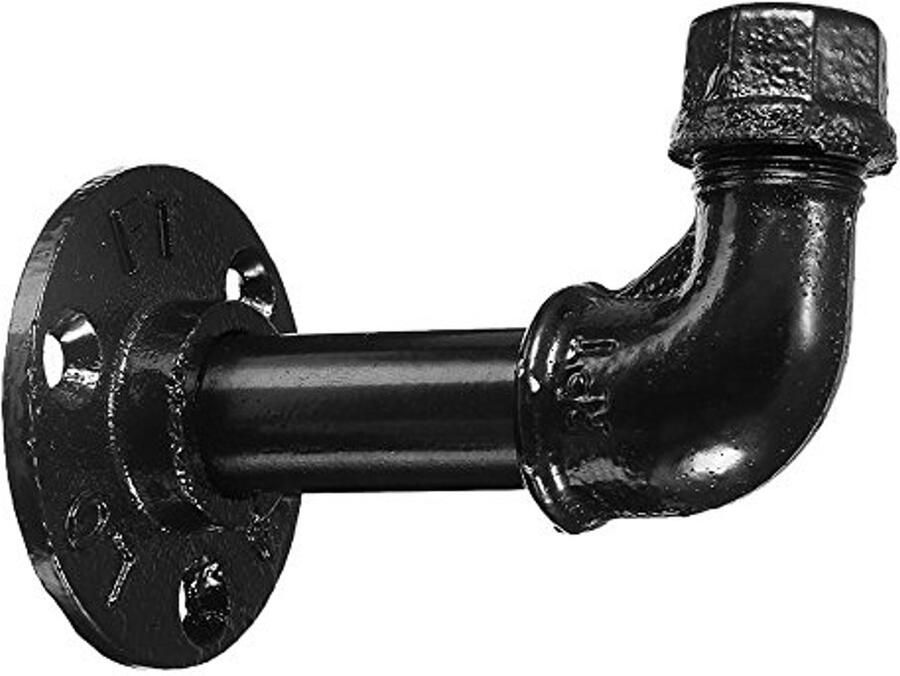 Industriële Wandkapstok Haak voor Jassen Gietijzeren Ontwerp