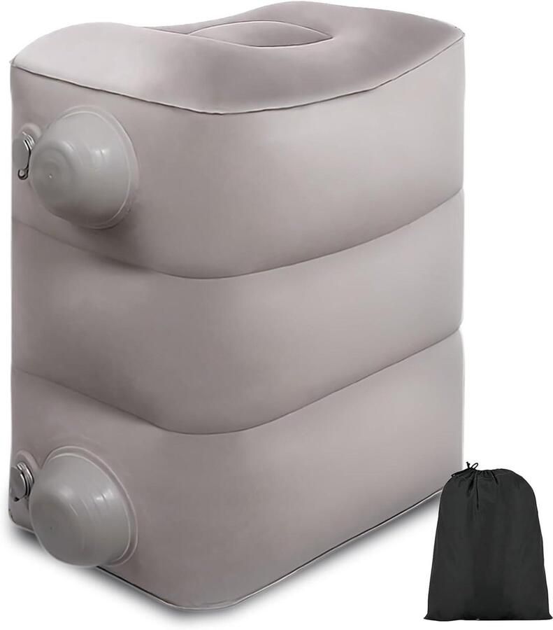 Titel: Inflatable Footrest for Airplane Travel Comfortable Footrest Pillow for Kids and Adults