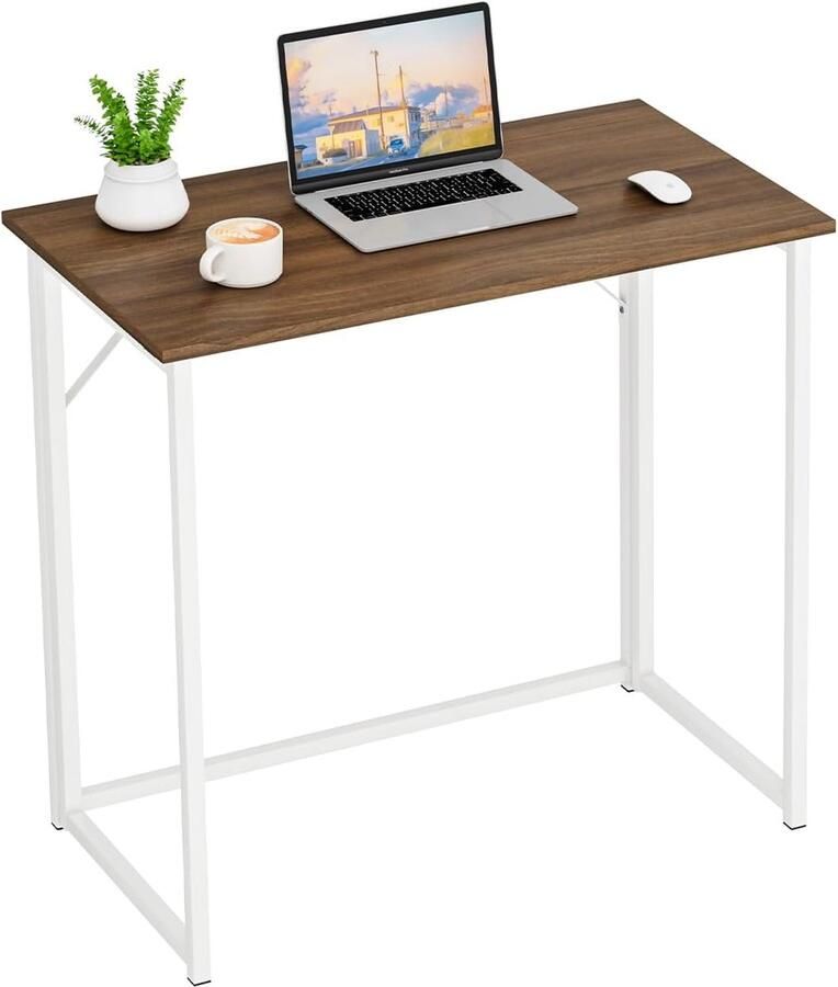 Inklapbaar Bureau voor Thuiswerk en Studie Compact en Praktisch Ontwerp