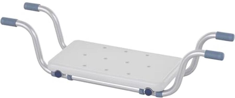 Inklapbare Badstoel voor Badkuip Ergonomisch en Antislip 73-83L x 22W x 18H cm