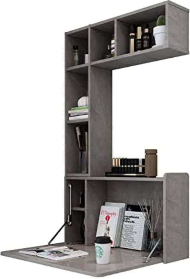 Inklapbare Bureau Wandbureau Inklapbaar Wandbureau Bureau Muur - Foto 3