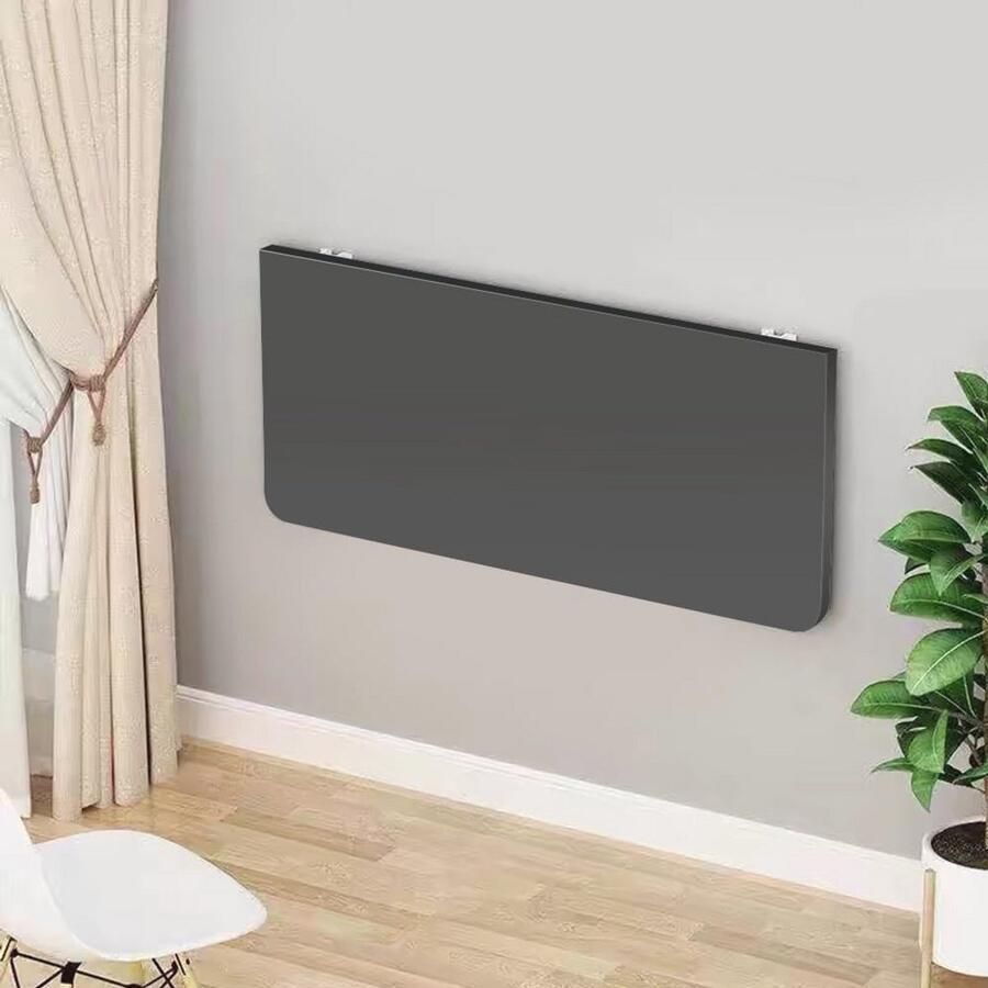 Inklapbare Houten Eettafel voor Kantoor en Keuken 80x50 cm