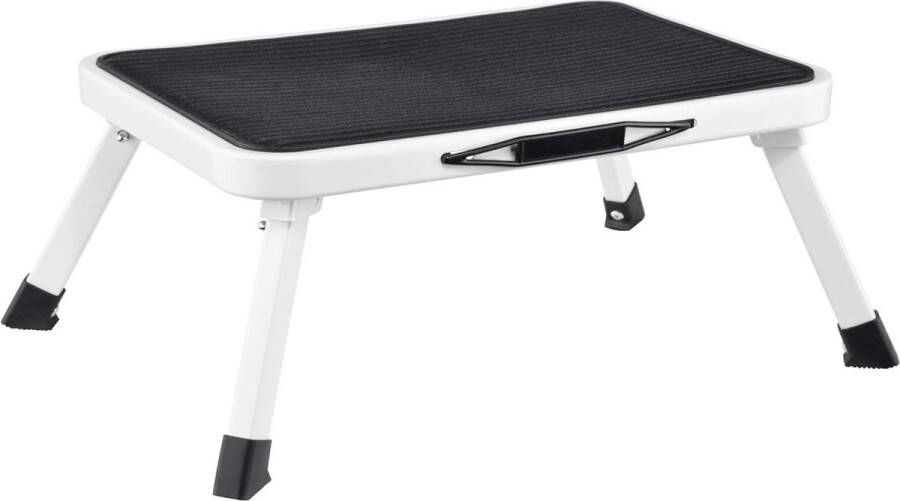 Inklapbare opstapkruk van metaal kruk tot 150 kg belastbaar