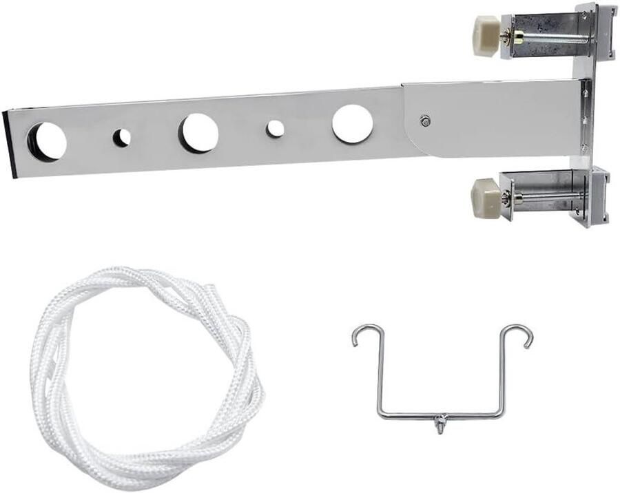 Inklapbare Roestvrijstalen Kledinghaken Opvouwbare Kleerhanger Wandgemonteerde Kapstok Ruimtebesparend Voor Drogen Van Kleding Badkamer Slaapkamer Balkon