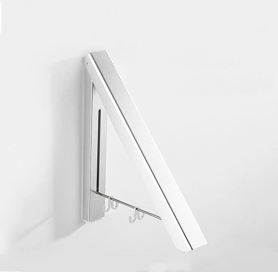 Inklapbare wandkapstok – Kledinghaak voor Hoeken en Badkamers