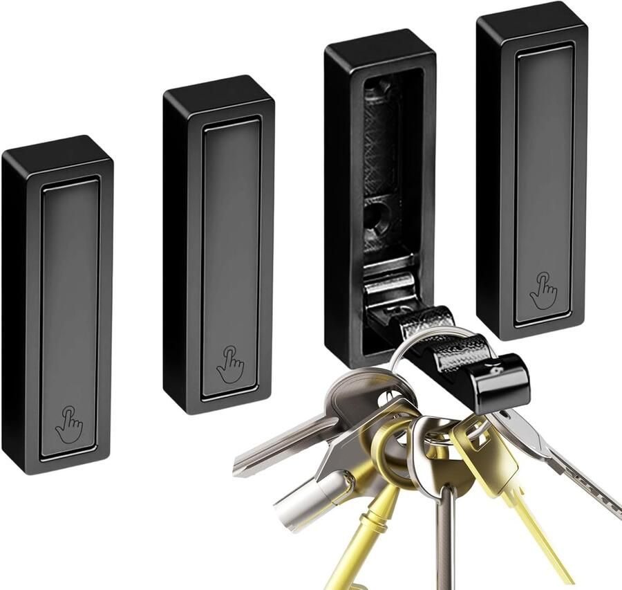 Inklapbare wandkapstok voor jassen en tassen Ruimtebesparend en multifunctioneel