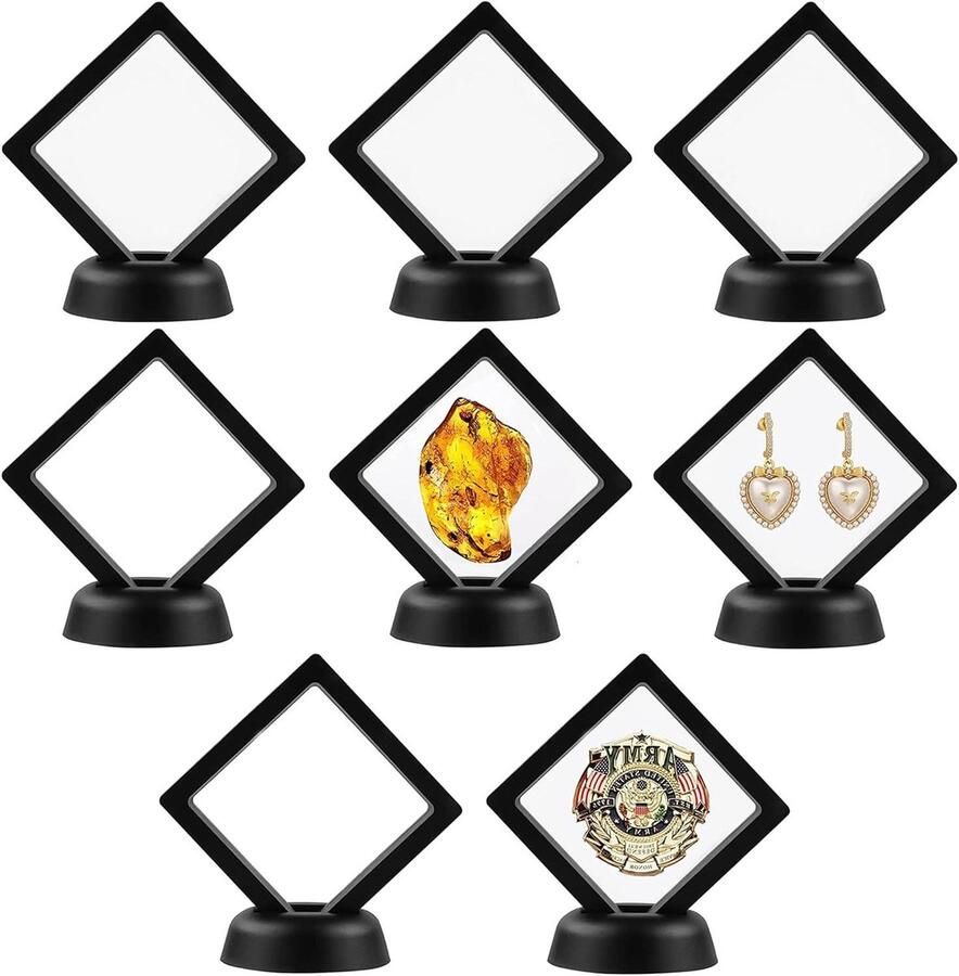 Inovra Plus Display houders voor munten en sieraden Set van 8 stuks