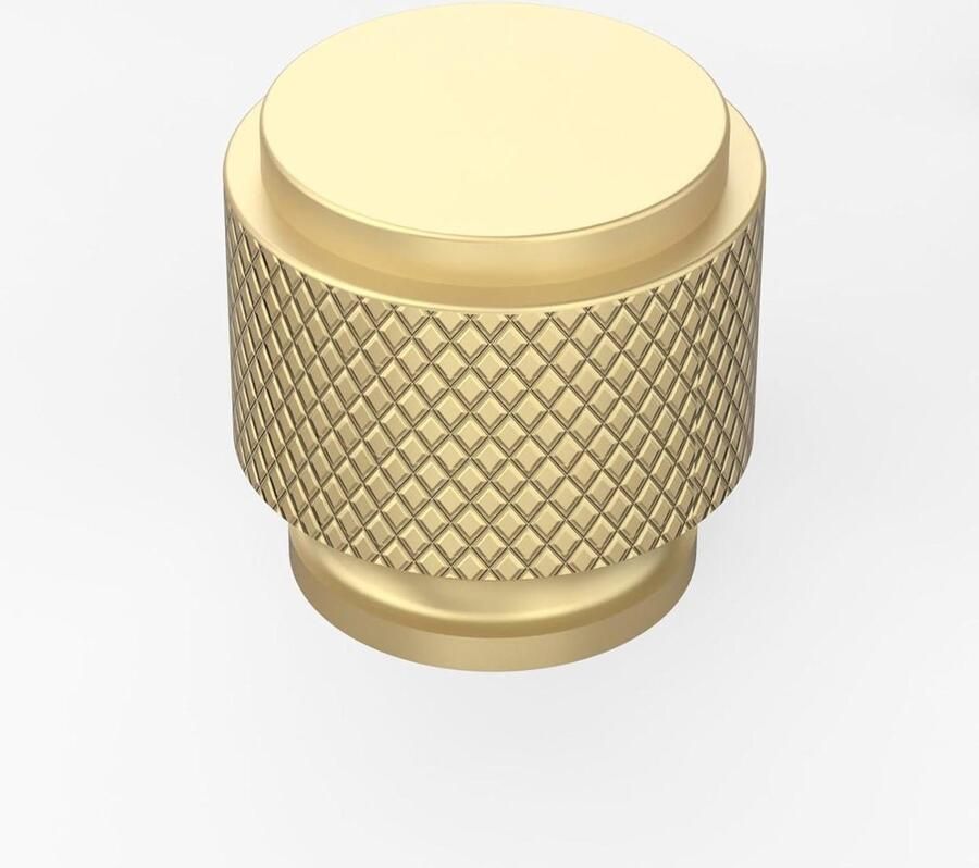 Inovra Plus Gouden Meubelknoppen voor Kastdeuren en Ladekasten Set van 10 Stuks