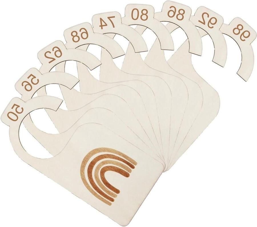 Inovra Plus Set van 9 scheidingswanden voor kledingkasten voor baby's en peuters