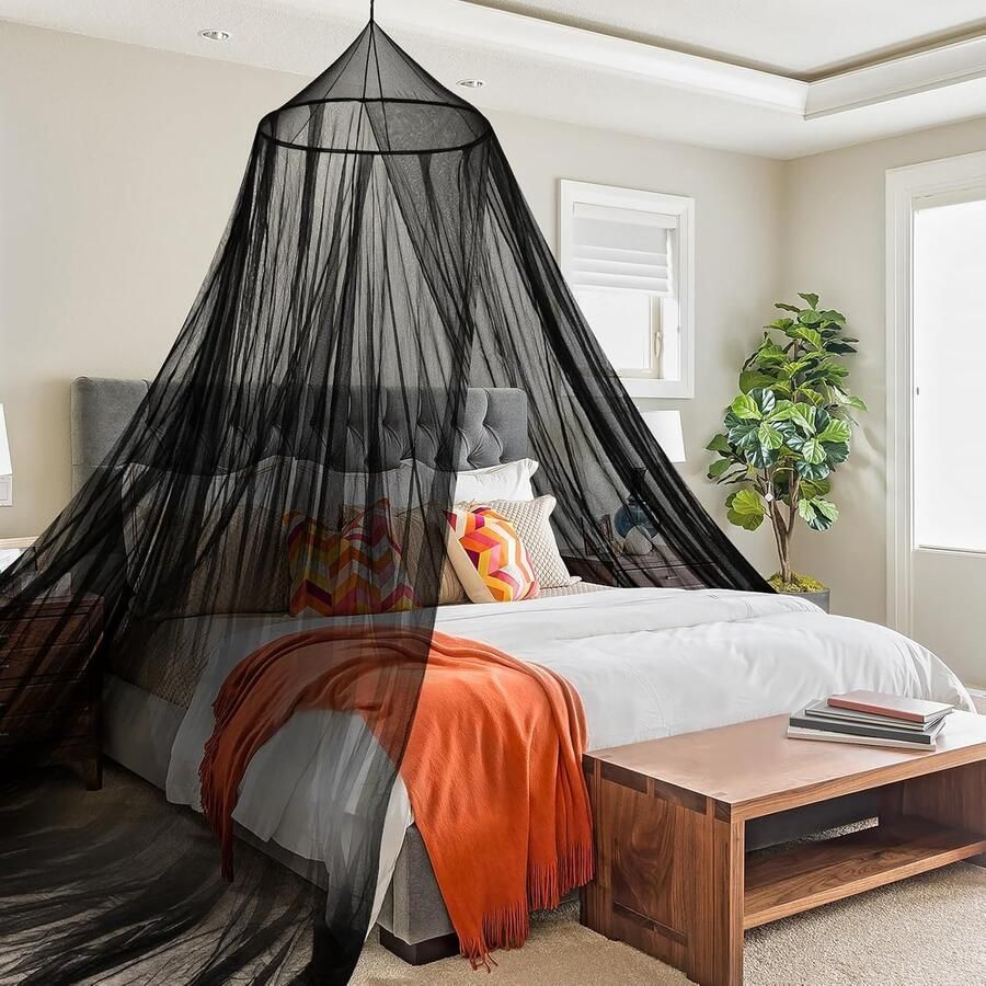 Insectenwerend Klamboe voor Tweepersoonsbed (65 x 250 x 1250) Creëer een Oase van Rust en Comfort