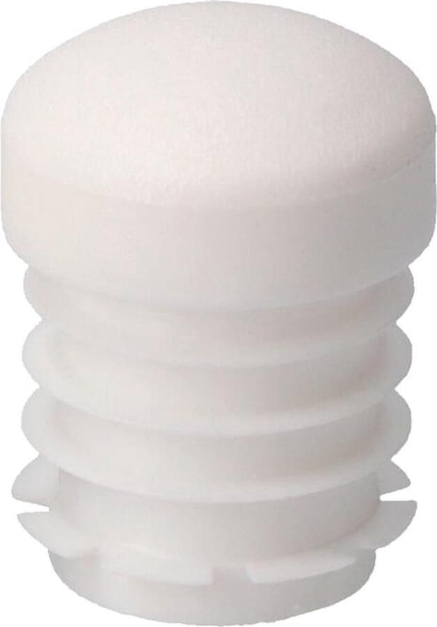 Insteekdop Stoel en Tafel Stoelpootdoppen Insteek Rond 30mm Wit 4 stuks