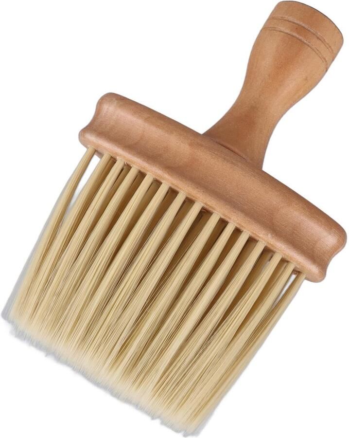 Instrumentenstofborstel Dubbelzijdige Houten Reiniger Zachte Haren voor Keyboards Piano's Synthesizers