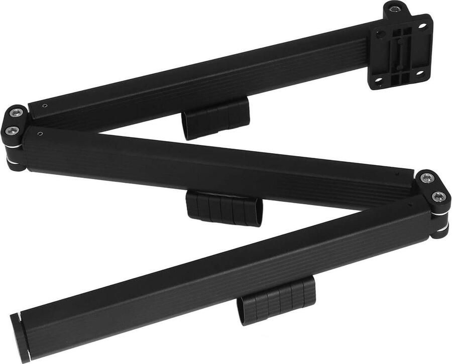 Intrekbare droogrek met groot draagvermogen en zinklegering materiaal voor entree slaapkamer balkon Opvouwbare kledingrek