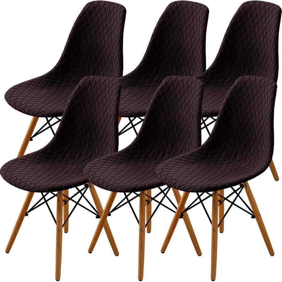 Jacquard Stoelhoes Hoge Elasticiteit Ondersteunt Stoelen 1 stuk Meerdere Kleuren