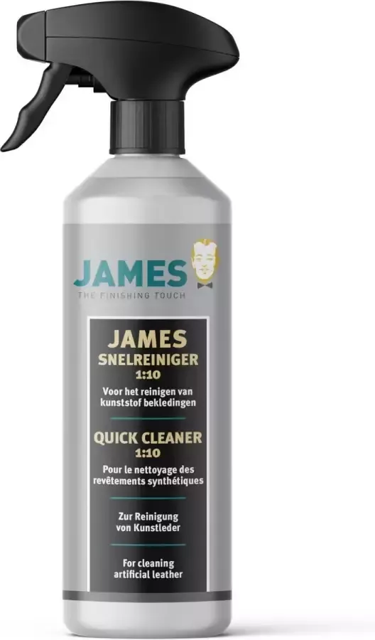 James snelreiniger cuick cleaner voor het reinigen van kunstof bekleding