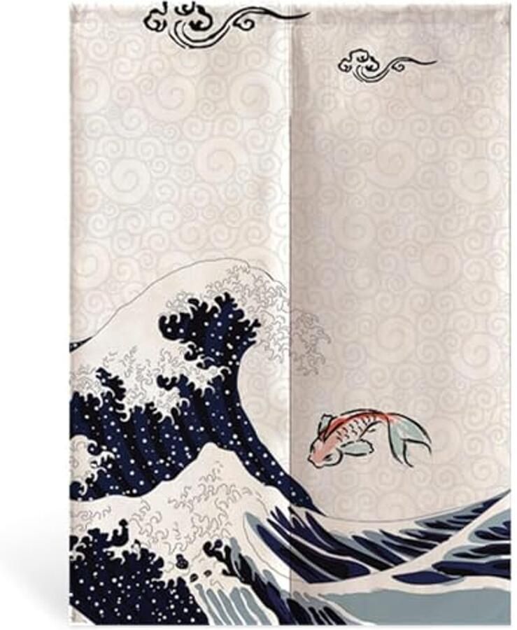 Japanse Noren Gordijnen voor Deurdecoratie Ideaal voor Thuis en Restaurants