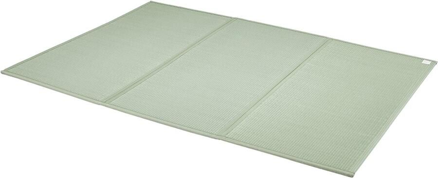 Japanse Tatamimat In Queensize Formaat Opvouwbaar Rieten Grasmatras Antislip Vloerfuton voor Slapen Meditatie en Yoga met Frisse Geur