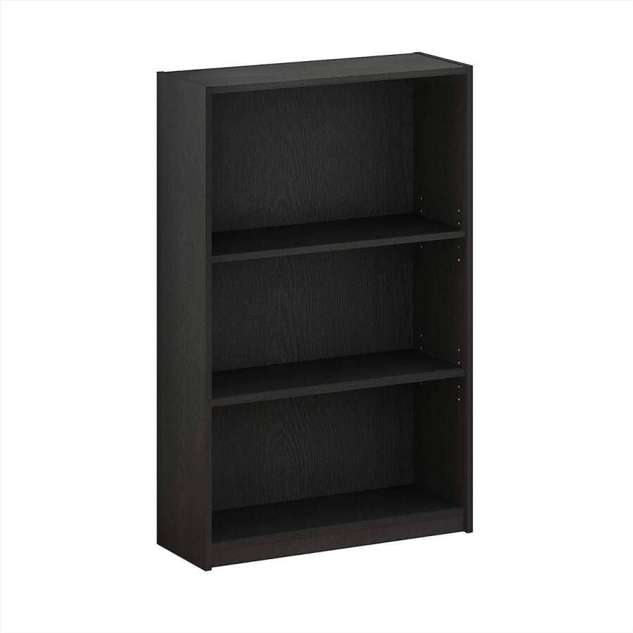 JAYA eenvoudige boekenkast hout 0 24.13 x 24.13 x 102.36 cm
