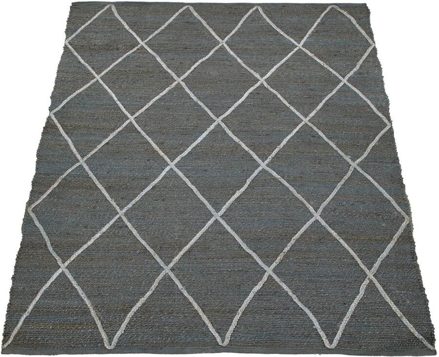 Jute Flatweave Rug 100% natuurlijk duurzame zachte en moderne boho -stijl