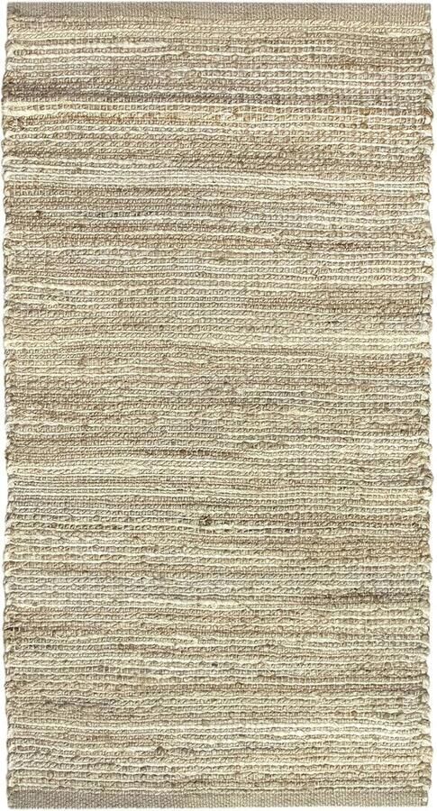 Jute Tapijt Handgeweven Natuurlijke Jute Vezel Zacht en Sterk Vloerkleed voor Woonkamer Eetkamer Slaapkamer 150 x 80 cm