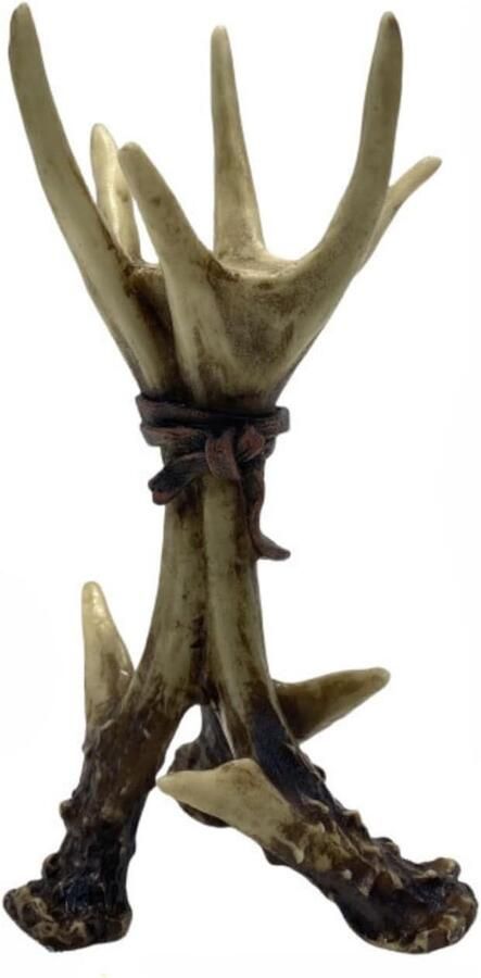 Kaarsenhouders van hertengewei rustieke kaarsenhouders van hars met hertengewei geschikt voor huisdecoratie unieke middelpunten voor bruiloften eettafels en woonkamerdecoratie