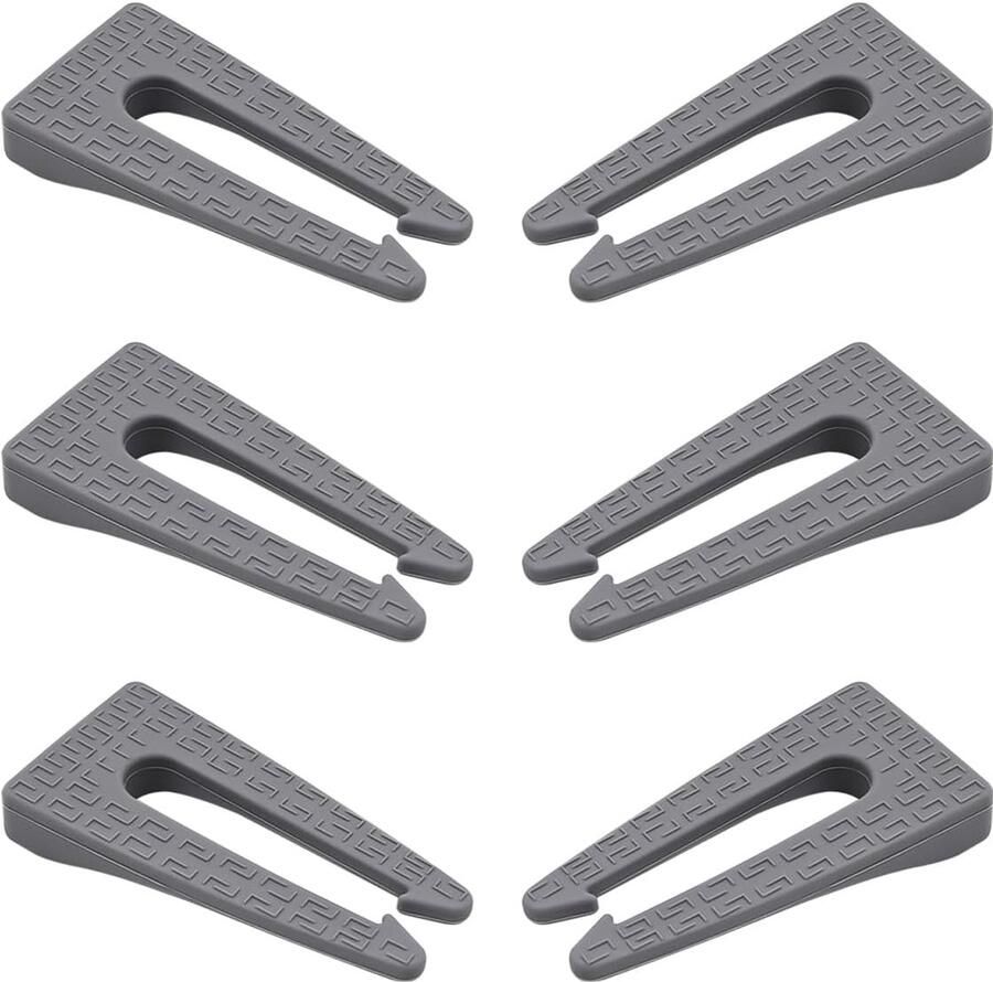 Kachel Knop Covers Kind Proofing 6 stuks Grijs