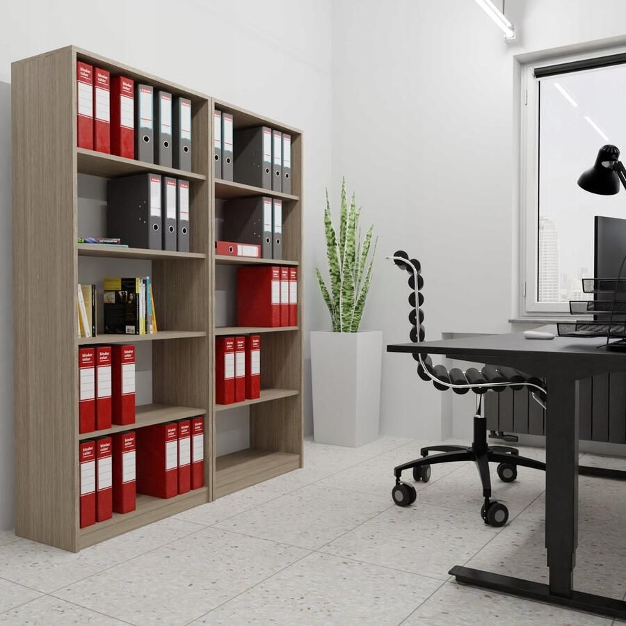 Kantoor open boekenkast R6 SONOMA
