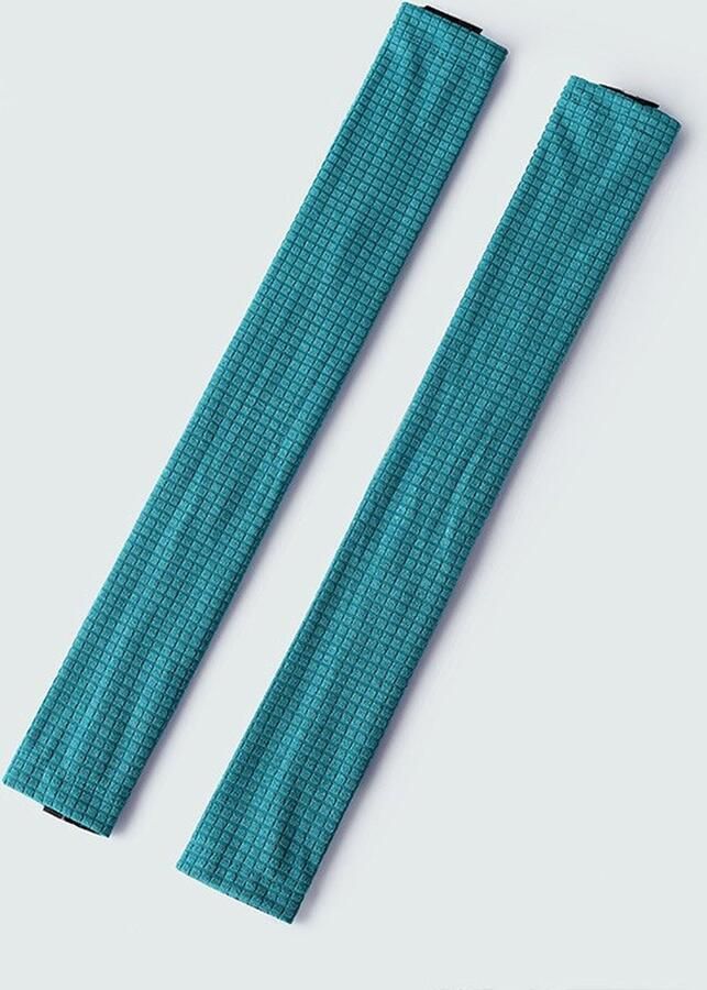 Kantoorstoel Armleuning Hoes 2 stuks Kantoorstoel Armleuning Hoezen Beschermers met Ritssluiting Rekbaar Waterbestendig Computerstoel Armleuning Hoezen voor Bureaustoelen donkere koffie - Foto 5