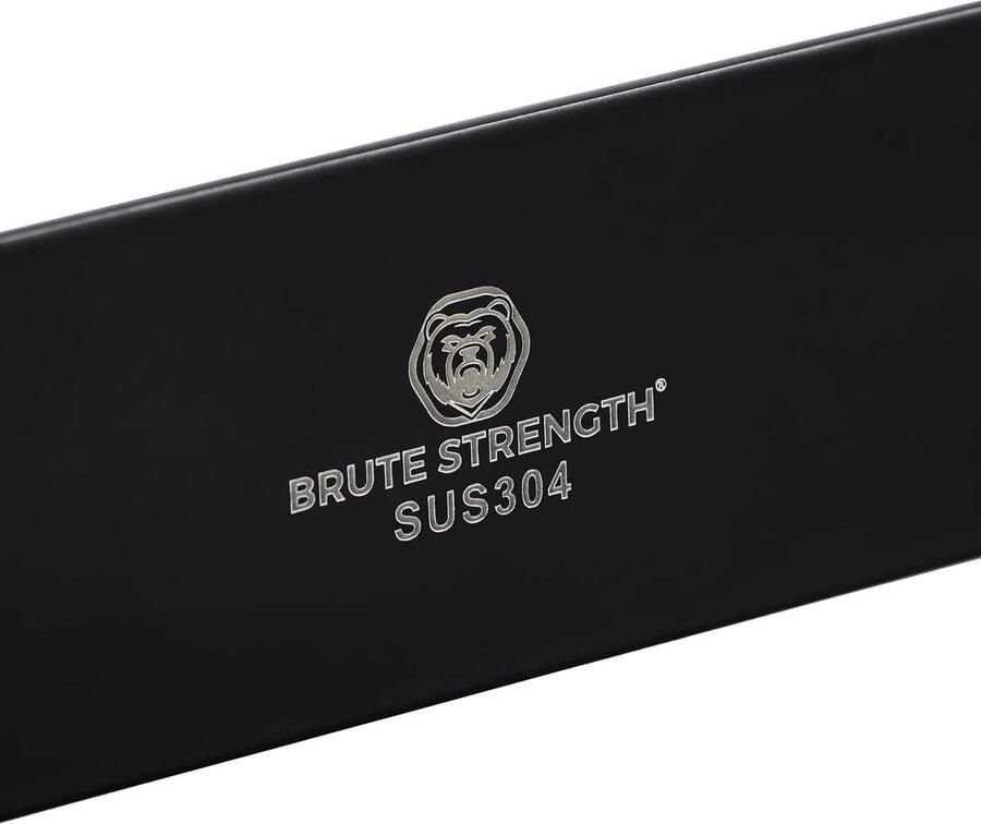 Kapstok 14 haken 95 cm roestvrij staal zwart wandgarderobe voor badkamer woonkamer keuken hal haken voor mutsen sjaals handtassen handdoeken. kapstok hangend met plank