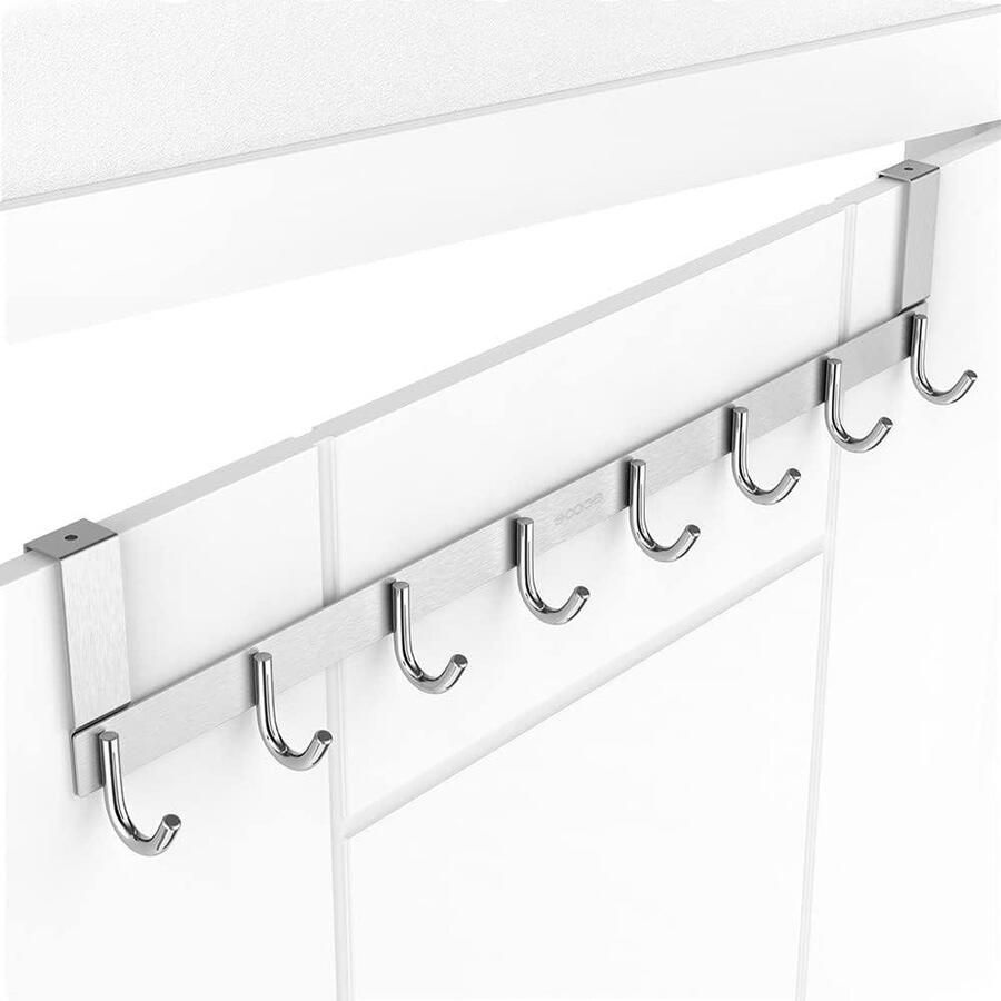 Roestvrij stalen kapstok deurhaak Praktisch en duurzaam