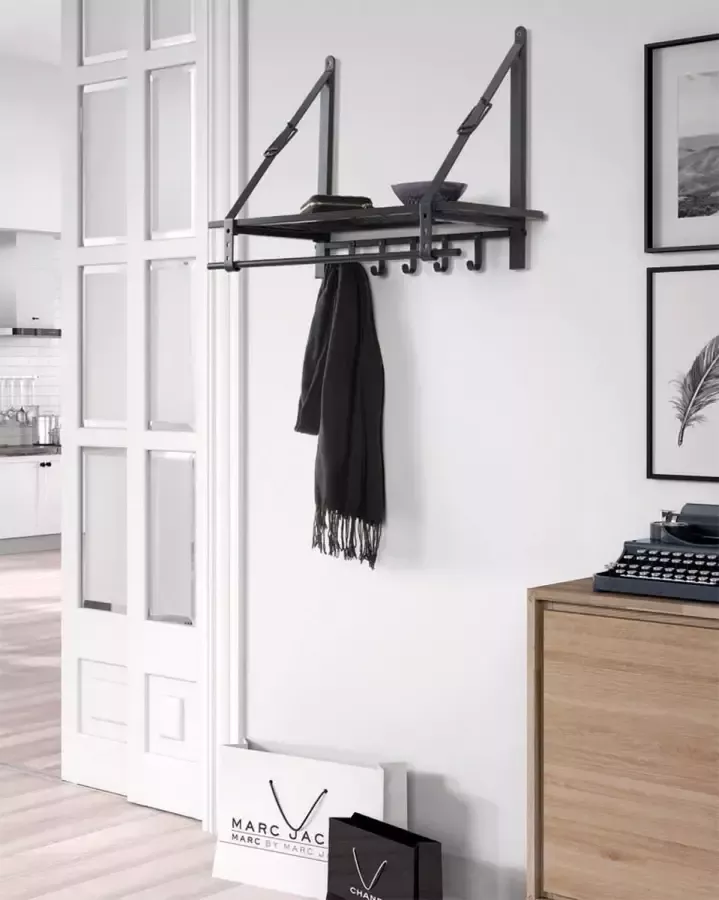 Kapstok Graphite-002 Grafietkleur