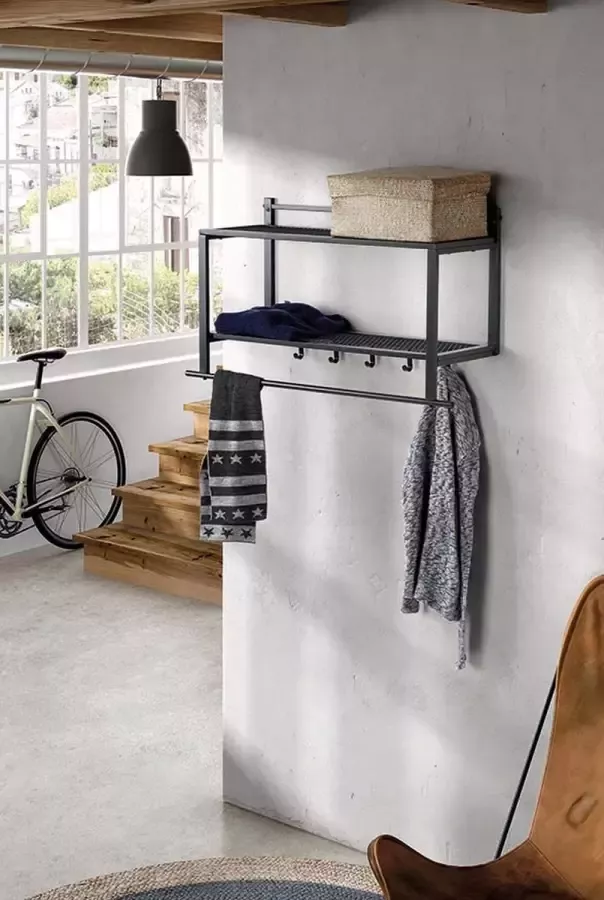 Kapstok Graphite-015 Grafietkleur